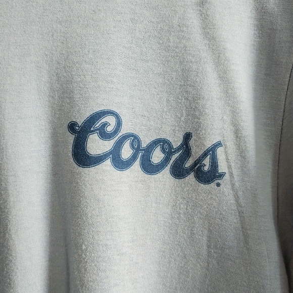 Coors Banquet Beer Blue T-Shirt, S - Picture 3 of 4